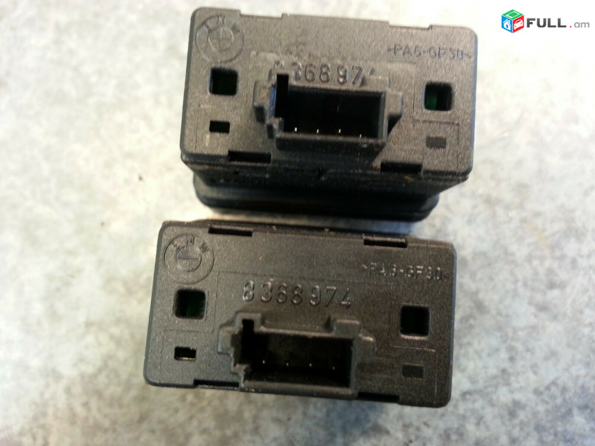 8,000 ֏ BMW E39 5-Series,  61.31-8 368 974, 61.31-8368974, 61318368974.  պատուհաների կնոպկա զույգով արժե 