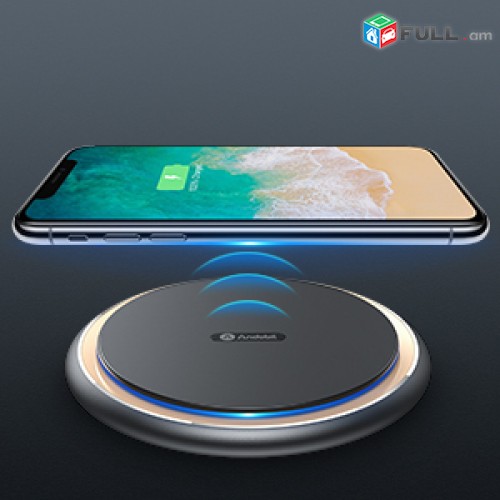 Andobil Boost Wireless Charger, Qi Certified 15W / 7.5W Fast Wireless iPhone / A