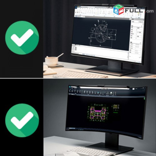 Лампа для ноутбука Светодиодная лампа с автоматическим затемнением Laptop Lamp A