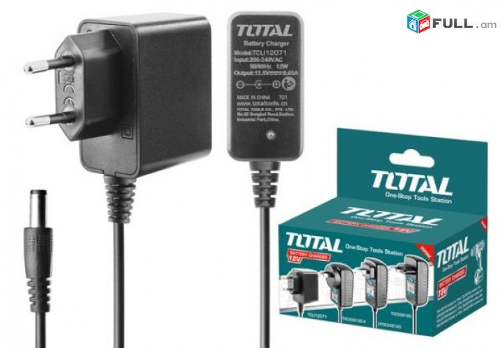 12V Մարտկոցի Լիցքավորիչ S12 TCLI12071 TOTAL zaryadnishnik akumlyator