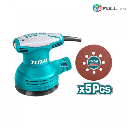 Շլիֆ մաշինա Հղկող մեքենա օրբիտալ TOTAL TF2031256 shlifavalni stanok vibrator