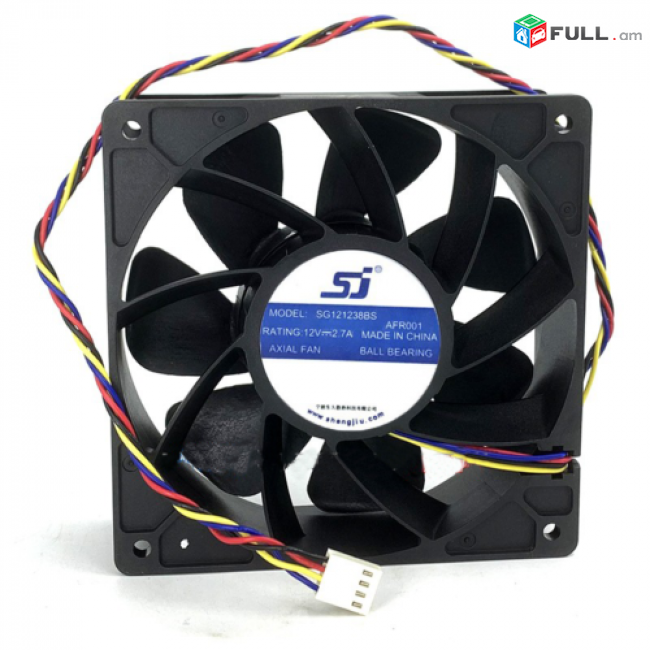 Cooler Fan S9 L3 S17 Asic 12V