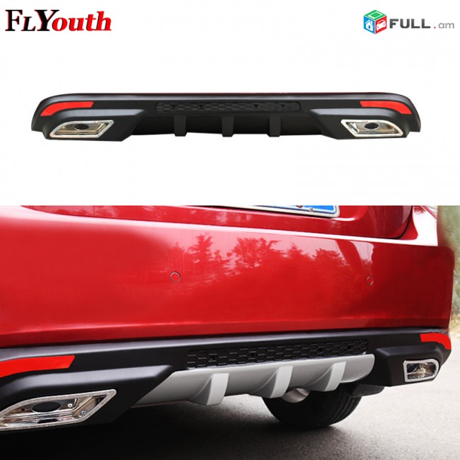 Chevrolet Cruze difuzor shti tyuning spoiler 09-14 tveri