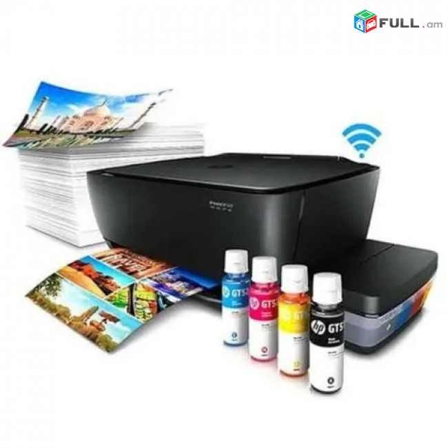 wifi printer HP Ink Tank Wireless 419 15000 ej sev, 8000 gunavor Sanner xerox նոր, երաշխիք
