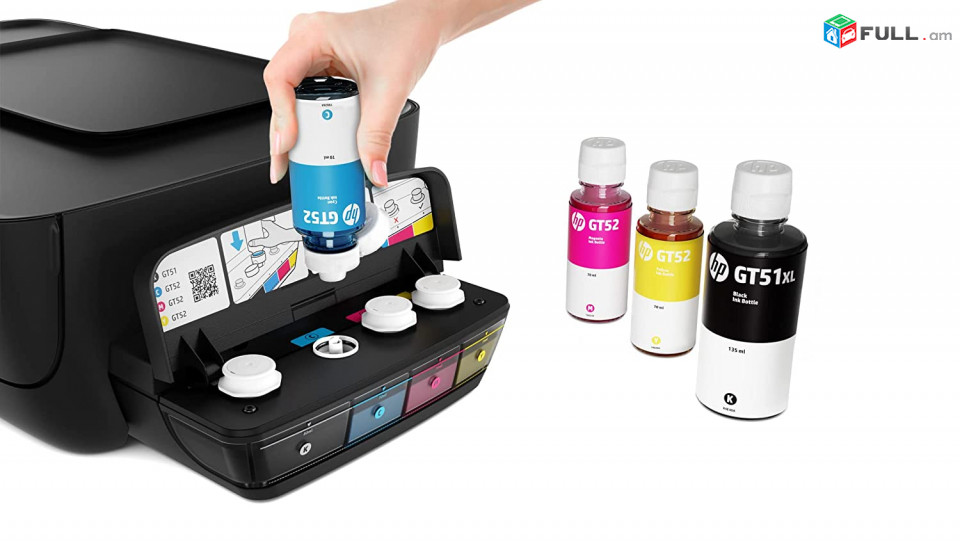 SNPCH Printer HP Ink Tank 115 8000 стр. Цв.  6000 стр. черн СНПЧ Նոր, երաշխիքով