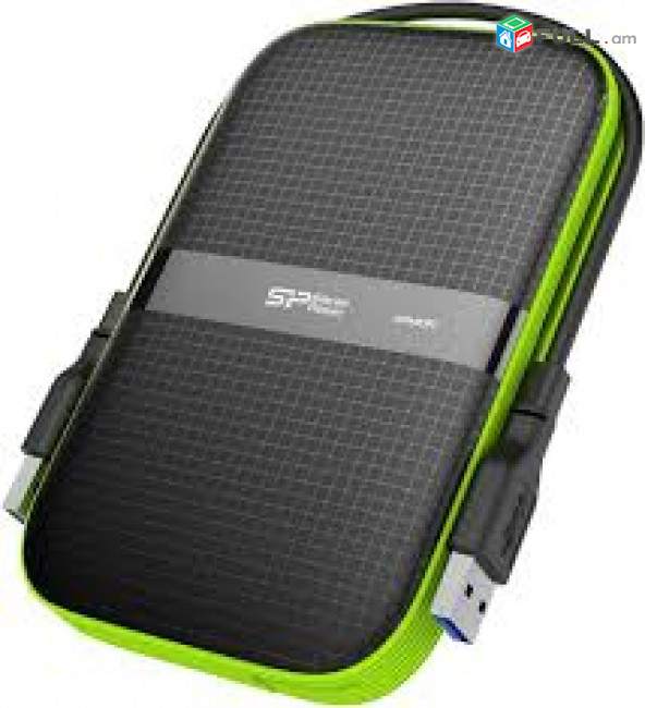 Ударопрочный USB3 Portable HDD 2Tb SP ARMOR A60 ВнешниЙ жесткий диск 2тб երաշխիքով