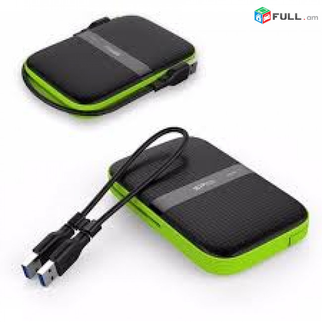 Ударопрочный USB3 Portable HDD 2Tb SP ARMOR A60 ВнешниЙ жесткий диск 2тб երաշխիքով