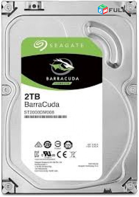 Жесткий диск Seagate Barracuda 2 ТБ ST2000DM008 HDD 2TB Նոր, երաշխիքով