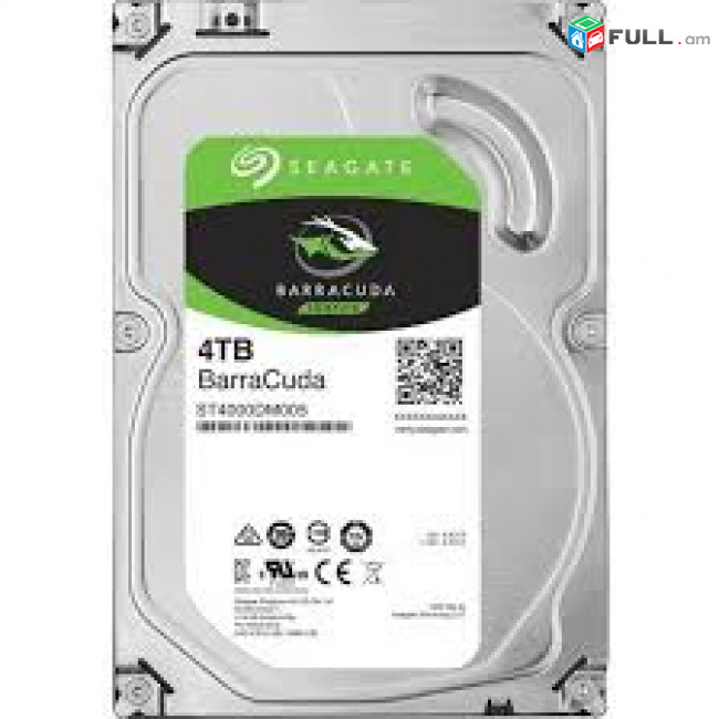 Жесткий диск Seagate Barracuda 4 ТБ ST4000DM004 HDD 4TB Նոր, երաշխիքով
