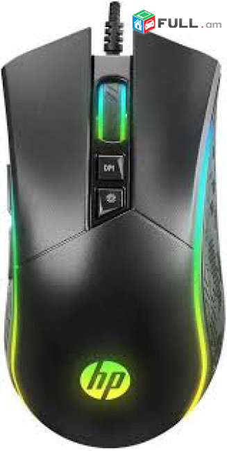 Full size mouse Origanial HP M220 Wired Optical Gaming Mouse 6 DPI Modes Up To 4800 նոր