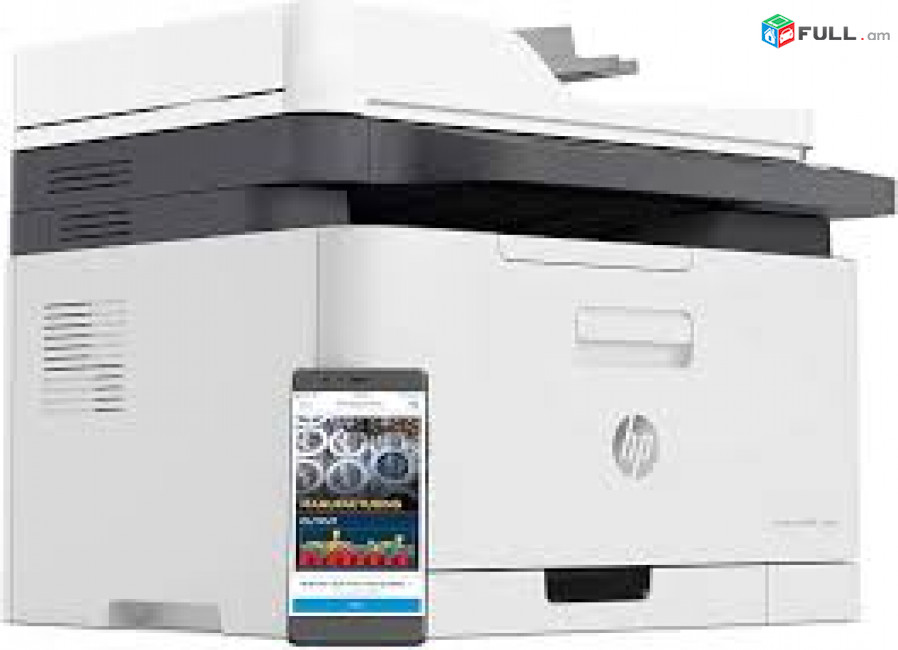 Color laser mfp hp laserjet pro mfp 179Fnw scanner, xerox, lan, wifi, ADF, FAX նոր