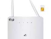 SIM CARD wifi 4G Modem LTE ROUTER 2 antenna Repeater, WISP Նոր, երաշխիքով