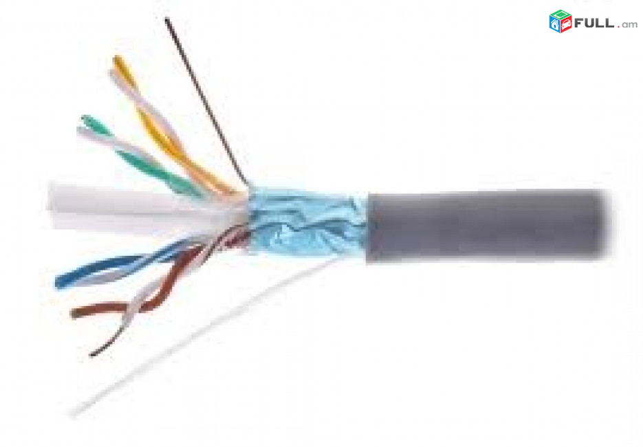 Сетевой кабель FTP Cable 305M CAT6 /GRAY/Crown