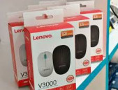 Wireless Mouse LENOVO V-3000 3 button 1600dpi Նոր