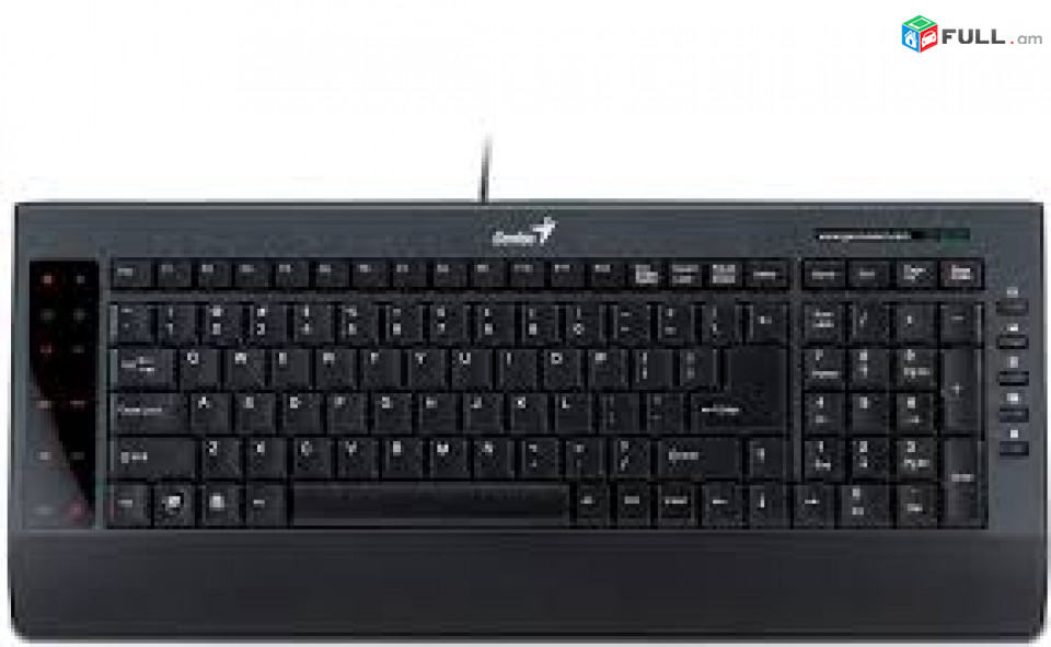 KEYBOARD GENIUS LuxeMate T330 USB/Black/Touch Panel Multimedia 17button Նոր