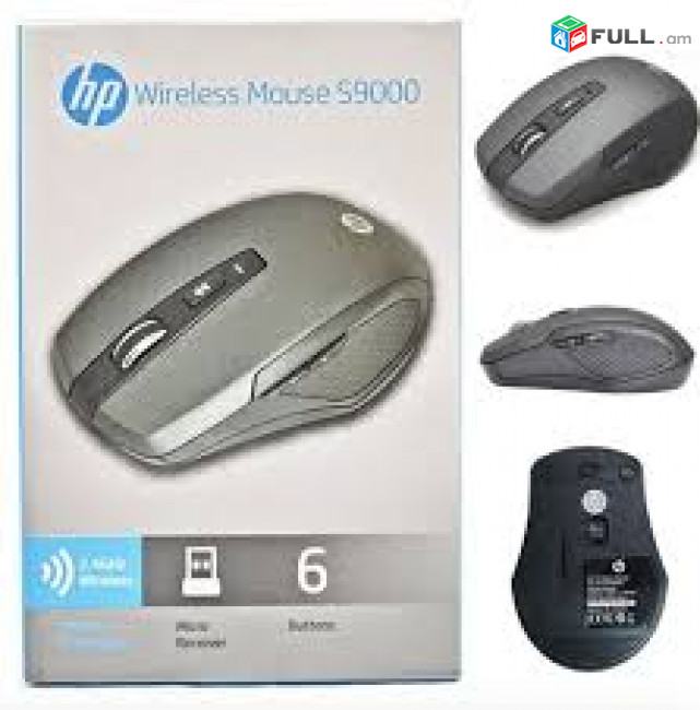 Hp Wireless Mouse S9000 For Desktop & Laptop 6 button Նոր