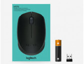 Original Wireless Computer Mouse Logitech M170 USB 1600DPI նոր