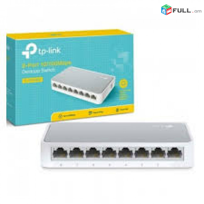 Switch 8 port 10/100/ Tp-link TL-SF1008D ՆՈՐ Նոր