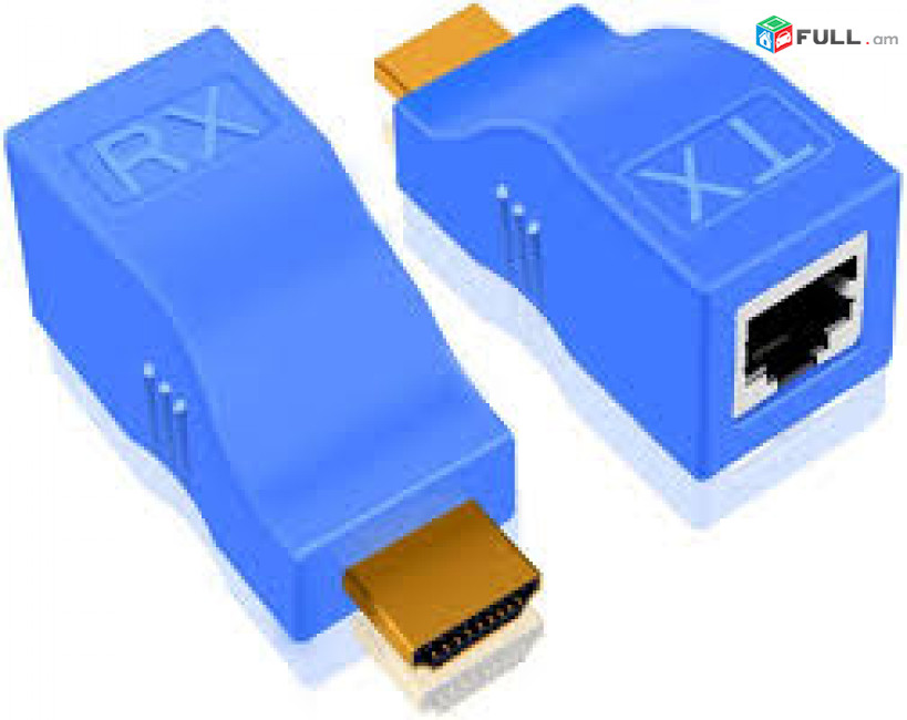 HDMI TO LAN adapter * 2 HDMI to RJ45 connector Extender Network Converter UP TO 30metr