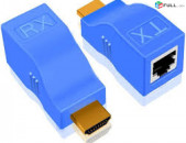 HDMI TO LAN adapter * 2 HDMI to RJ45 connector Extender Network Converter UP TO 30metr