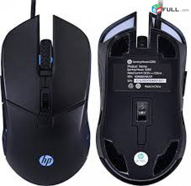 Original HP G260 Wired Optical Gaming Mouse Programmable 6 DPI Modes Up To 5500 RGB 16,8 Million Colors նոր