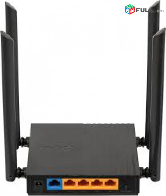 Հզոր Wireless Dual Band Router TP-Link ARCHER C64 full gigabit port, 4 antenna, Նոր, երաշխիքով