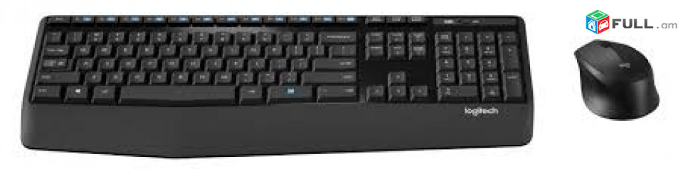Wireless Keyboard mouse combo LOGITECH MK345 նոր, երաշխիք