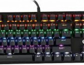 Gaming Keyboard Mechanical HP GK100F 9 anti-ghosting, Cool Exterior 7-color Backlit NEW