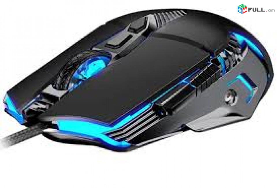 Original HP G160 Wired Optical Gaming Mouse Programmable 6 DPI Modes Up To 24004-color Breathing Light նոր