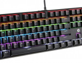 Mechanical Gaming Keyboard HP GK320 Wired Full Size RGB Backlight Նոր