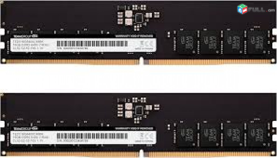 Memory 32GB /16gb * 2 kit/ Team ELITE RAM 16gb DDR5 5600MHz Նոր, երաշխիքով