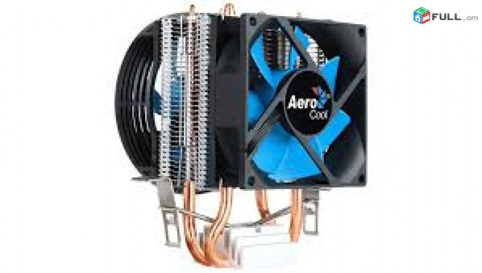 Кулер для процессора Aerocool Verkho 2 Dual 120W AMD INTEL 2 heatpipes 2 fan CPU COOLER universal ՆՈՐ