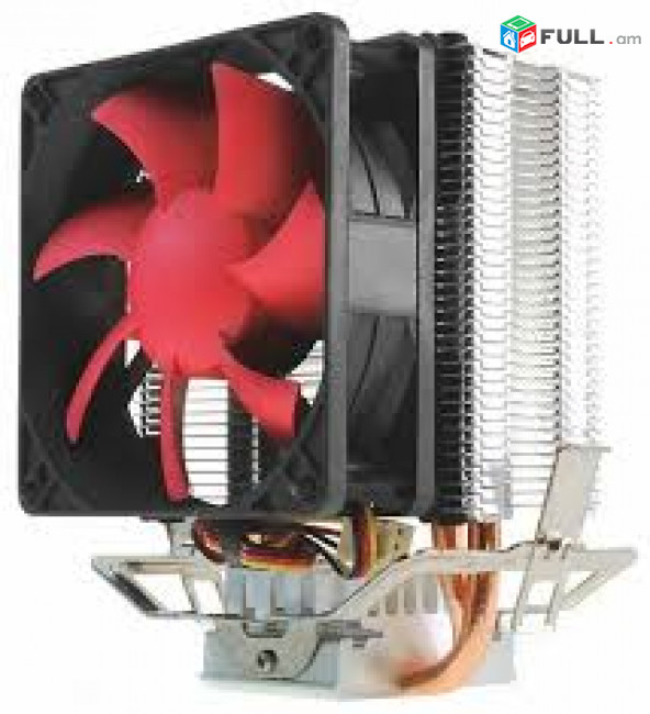 Кулер для процессора CROWN CM92 95W AMD INTEL 4 heatpipes 80mm fan CPU COOLER universal ՆՈՐ
