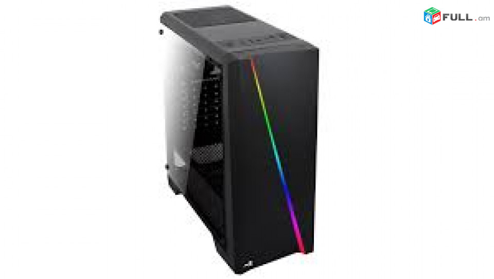 Computer case Aerocool Cylon window gaming USB 3, CARD READER, 120mm FAN NEW