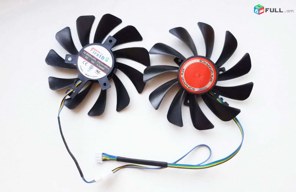 VGA RX 580 XFX Graphics Card FAN 95mm COOLER նոր