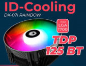 PWM 1700 socket processor cooler id cooling dk-07i rainbow 125w rgb նոր