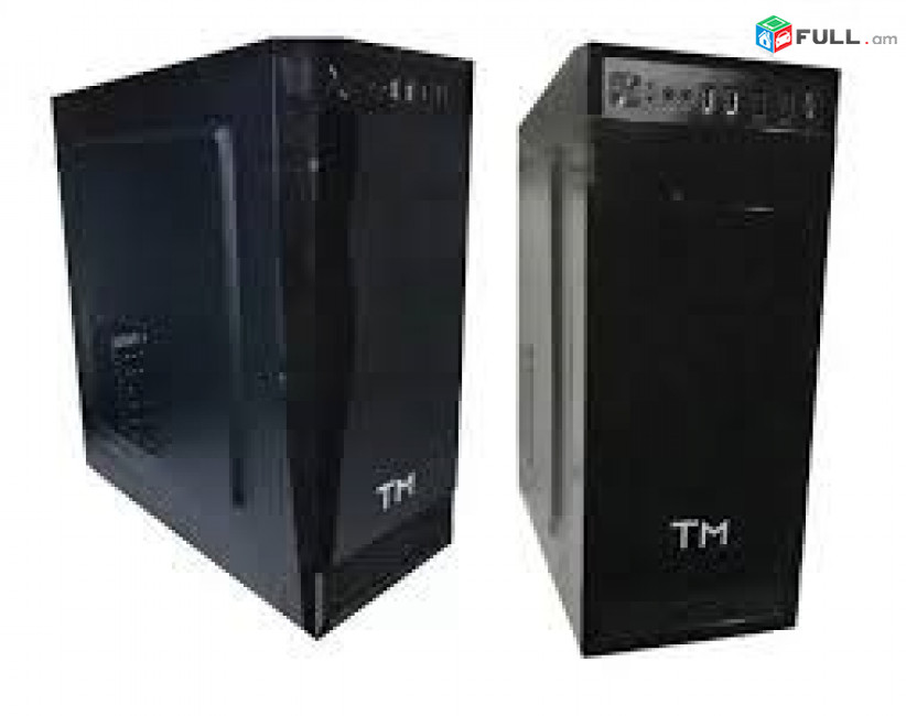 Computer case thermal master atx with power supply 600w 120mm fan new