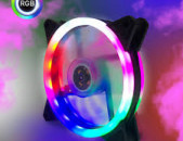 Cooler 120 mm fan 3 pin + Molex RGB 12cm FAN new