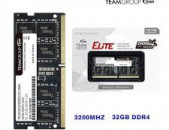 SODIMM RAM 32gb Ddr4 3200Mhz TEAMGROUP notebook Memory նոր, երաշխիքով