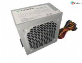 Power supply 600w egreen 120mm FAN, 20 + 4 pin, CPU 4 pin, Molex * 2, SATA * 2 նոր