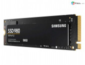 M.2 NVME SSD 500GB Samsung 980 3100MB/s Read, 2600MB/s write Նոր, երաշխիքով