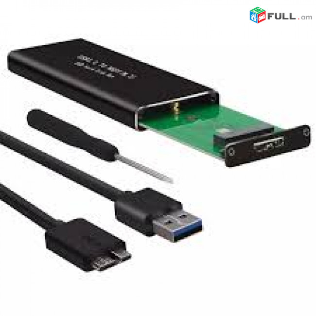 External Enclosure M.2 SATA SSD NGFF to USB 3.0