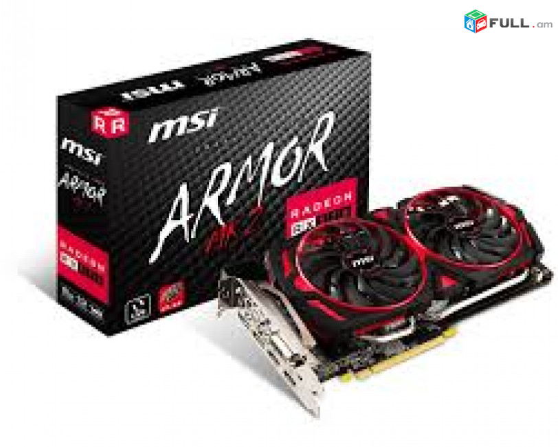 Video Card MSI RX 570 Armor MK2 8g OC 256-bit 8GB GDRR5