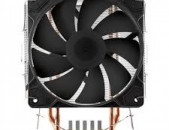 Кулер для процессора CPU COOLER 1700 SOCKET 125W AMD INTEL 2 heatpipes 120mm fan ՆՈՐ