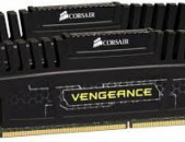 Ram ddr3 8gb corsair vengeannce ddr3 2 * 4gb 1600 mhz նոր, երաշխիքով