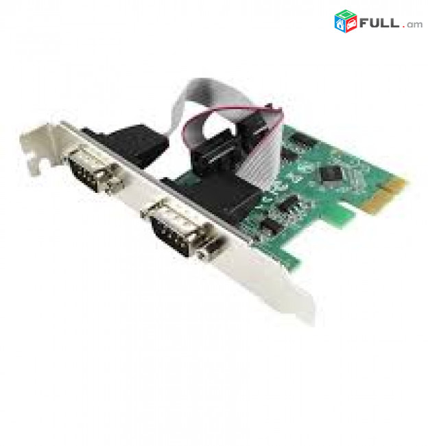 PCI-EXP 1X to 2 * COM pci express to com 2 port
