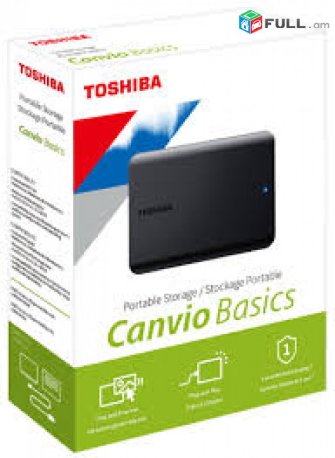 USB3 Portable HDD 2Tb Toshiba ВнешниЙ жесткий диск 2тб Նոր, երաշխիքով