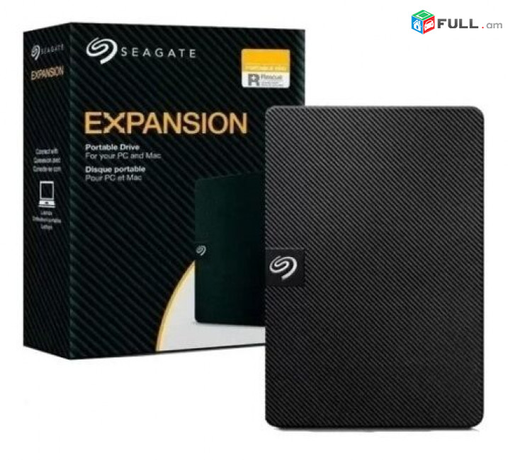 External HDD 1tb Seagate Внешний жесткий диск 1 тб Նոր, երաշխիքով