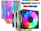 Кулер для процессора Kllisre 220W AMD INTEL 4 heatpipes 90mm fan * 3 CPU COOLER universal ՆՈՐ