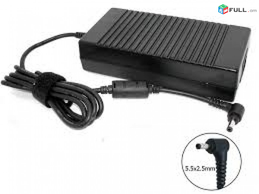 Toshiba HP Power Supply Asus 19V 9.23A Connector Size: 5.5 * 2.5 180W ՆՈՐ